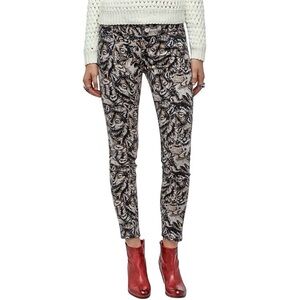 BDG Mid-Rise Twig Ankle Wolf Print Jeans